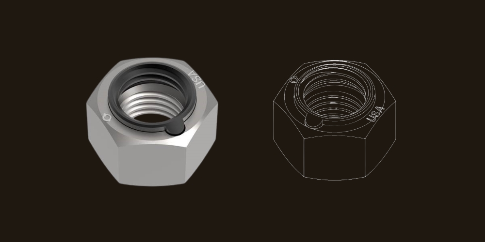 Locknut Engineering Drawing
