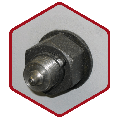 Crushing and pulverizing bolted joint 5